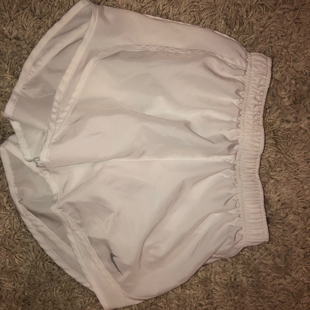 White Nike Shorts Size XS